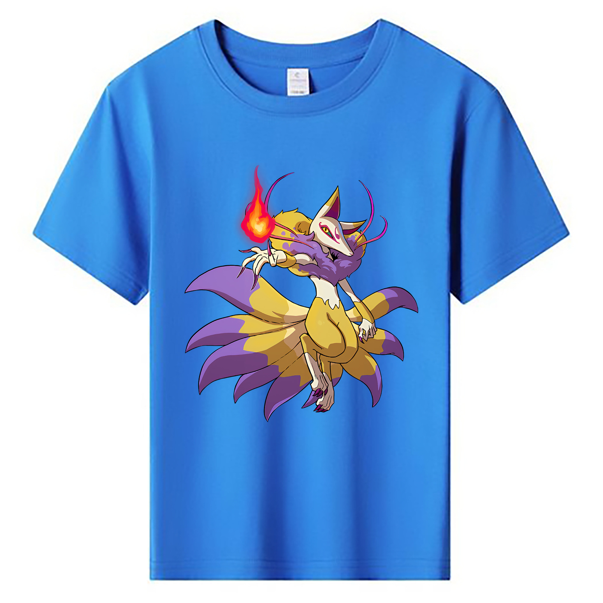 （画像用） 妖怪ウォッチ Yo-kai Watch 綿100％キッズTシャツ（フロントプリント）